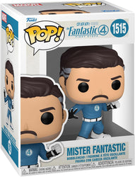 The Fantastic Four: First Steps Mister Fantastic Funko Pop! Vinyl Figure #1515 with Funko Protector (Online Order Only)