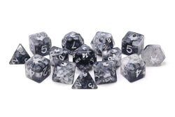 Misty Step - 14 Piece DnD Dice Set | Acrylic RPG Gaming Dice (ONLINE ORDER ONLY)