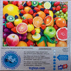 Mixed Fruits Cool Collages 1000 Piece Jigsaw Puzzle Sure Lox (ONLINE ORDER ONLY)