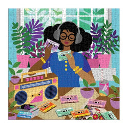 Mixtape Afternoon 500 Piece Jigsaw Puzzle Galison (ONLINE ORDER ONLY)