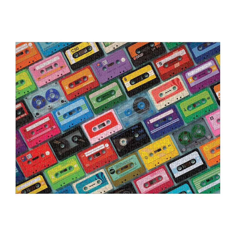 Mixtapes 1000 Piece Jigsaw Puzzle Galison (ONLINE ORDER ONLY)