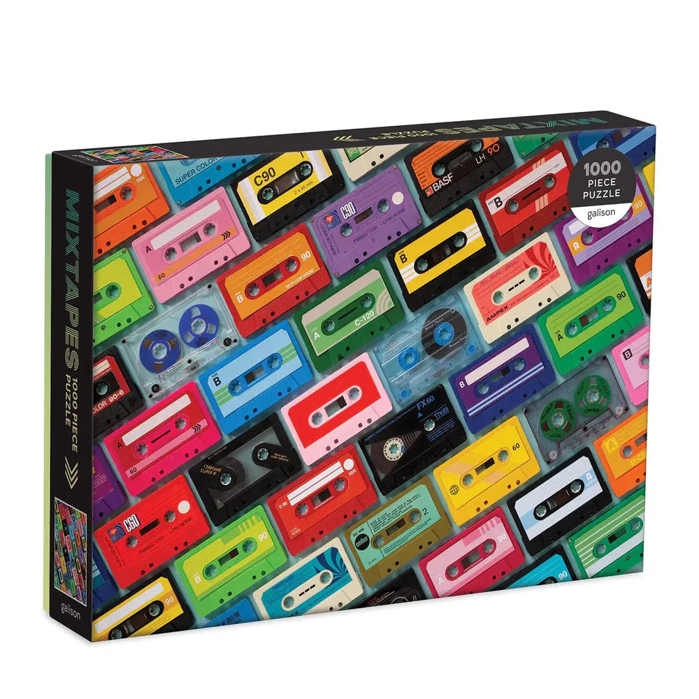 Mixtapes 1000 Piece Jigsaw Puzzle Galison (ONLINE ORDER ONLY)