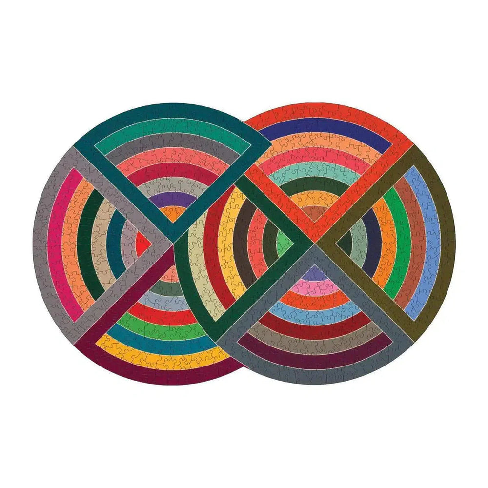 MoMA Frank Stella 750 Piece Custom Shaped Jigsaw Puzzle Galison (ONLINE ORDER ONLY)