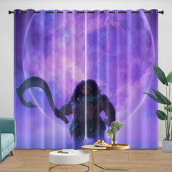 Moana 2 Curtains Blackout Window Drapes Room Decoration (Online Order Only)