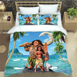 Moana Bedding Set Pattern Quilt Cover Without Filler (Online Order Only)