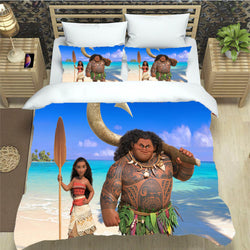 Moana Bedding Set Pattern Quilt Cover Without Filler (Online Order Only)