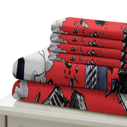 Mob Psycho 100 Bedding Set Pattern Quilt Cover Without Filler (Online Order Only)