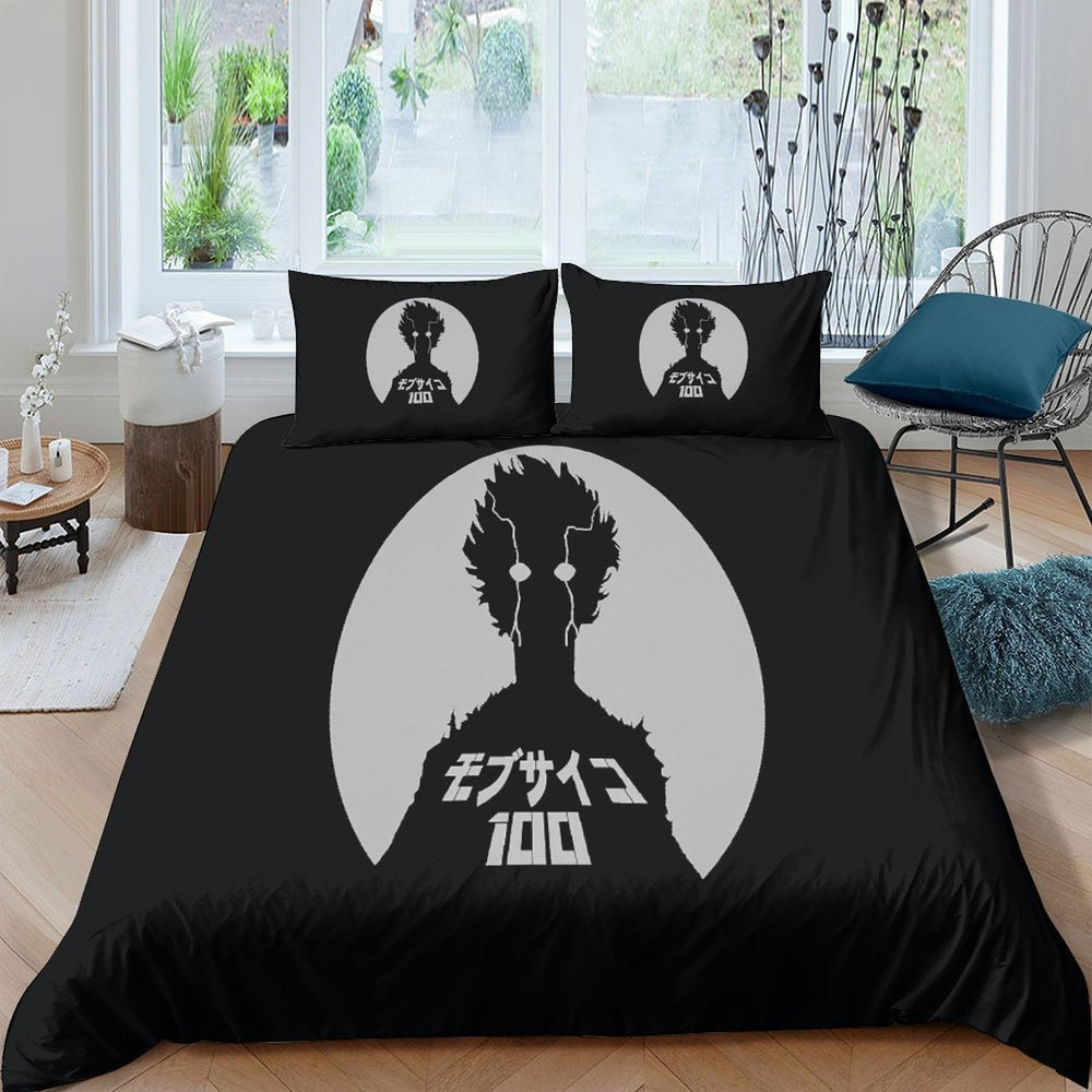 Mob Psycho 100 Bedding Set Pattern Quilt Cover Without Filler (Online Order Only)
