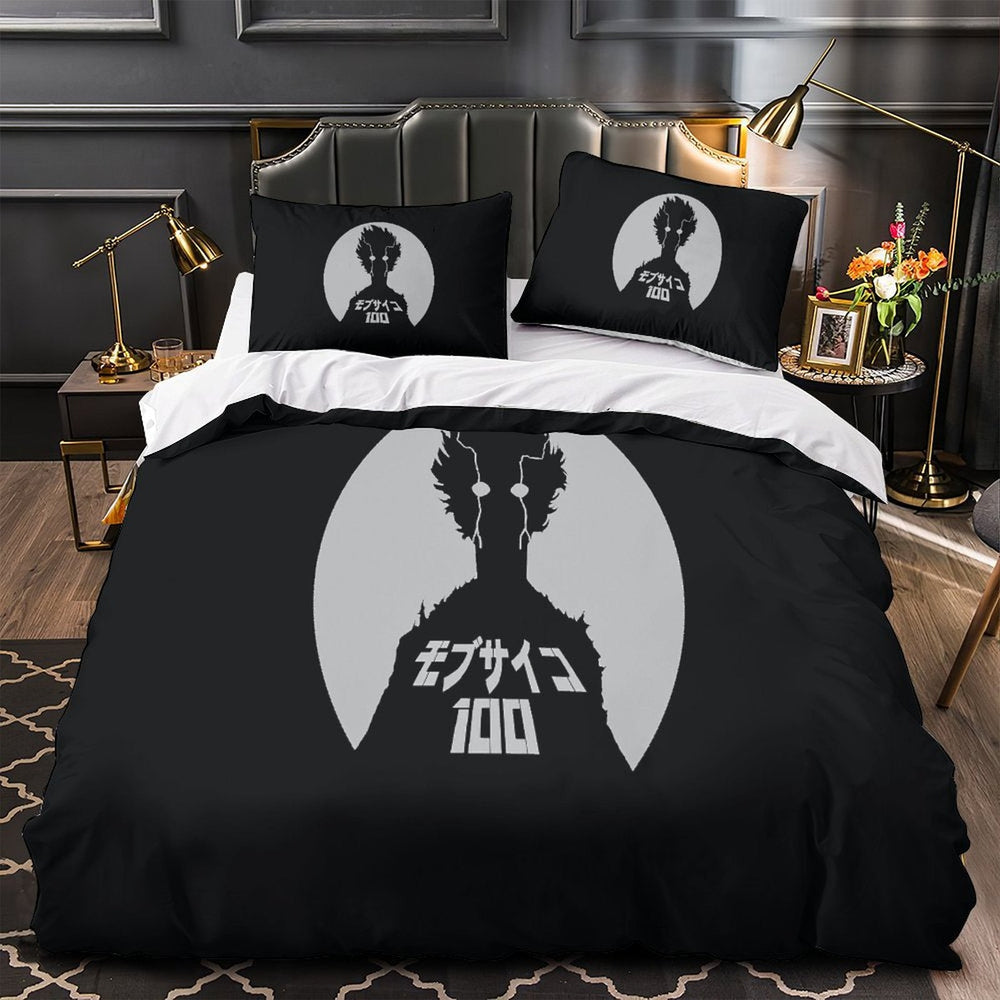 Mob Psycho 100 Bedding Set Pattern Quilt Cover Without Filler (Online Order Only)