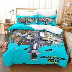 Mob Psycho 100 Bedding Set Pattern Quilt Cover Without Filler (Online Order Only)