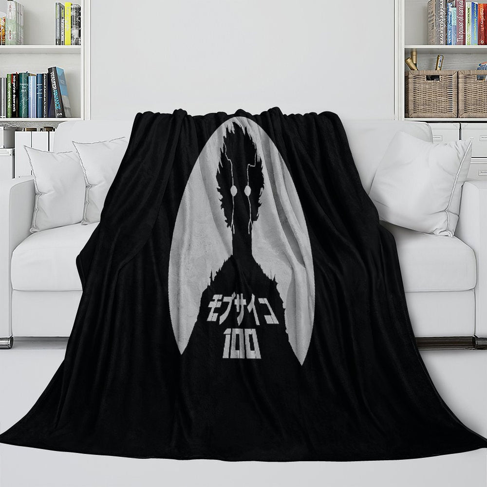 Mob Psycho 100 Blanket Flannel Fleece Throw Room Decoration (Online Order Only)