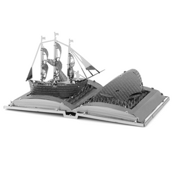 Moby Dick Book Sculpture 3D Steel Model Kit Metal Earth (ONLINE ORDER ONLY)