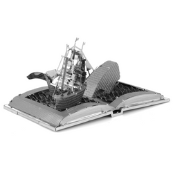 Moby Dick Book Sculpture 3D Steel Model Kit Metal Earth (ONLINE ORDER ONLY)