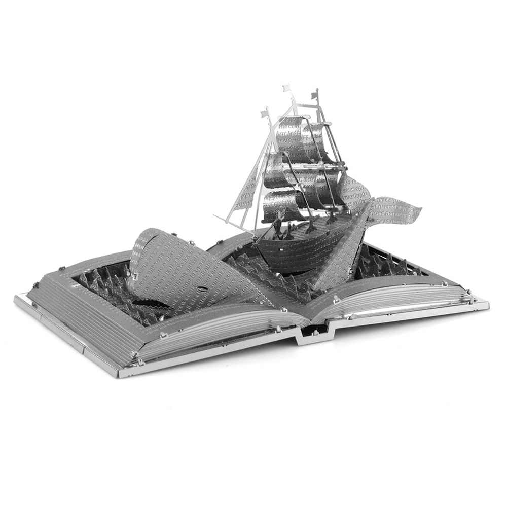 Moby Dick Book Sculpture 3D Steel Model Kit Metal Earth (ONLINE ORDER ONLY)