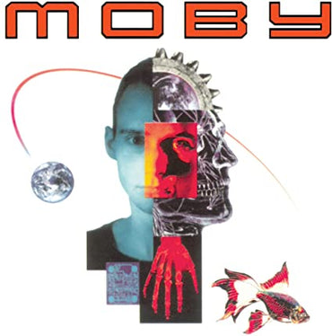 Moby - Moby (Black, White & Blue Marbled Colored Vinyl, 140 Gram Vinyl) [Vinyl] (ONLINE ORDER ONLY)