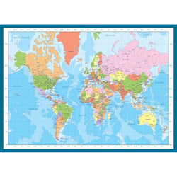 Modern Map of the World 1000 Piece Jigsaw Puzzle Eurographics (ONLINE ORDER ONLY)