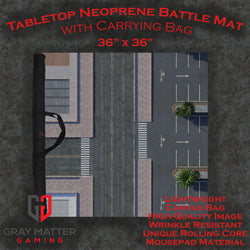 Modern City 1 - Neoprene Battle Mat with Bag (Online Order Only)