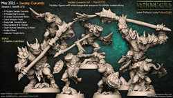 3D Printed Artisan Guild Modulars Gurunda Swamp Gurunda 28mm 32mm (Online Only)