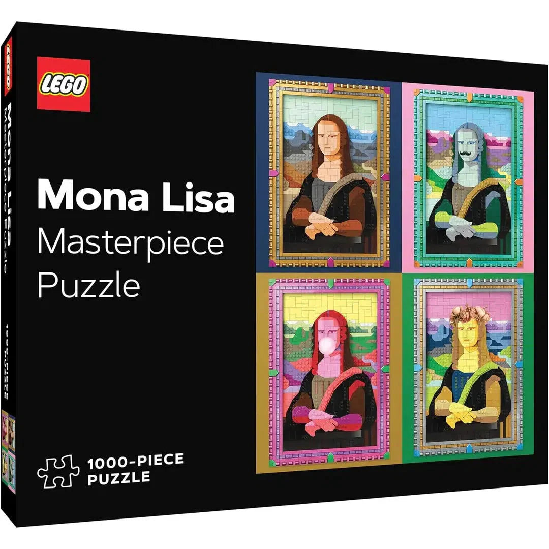 Mona Lisa Masterpiece LEGO 1000 Piece Jigsaw Puzzle Chronicle (ONLINE ORDER ONLY)