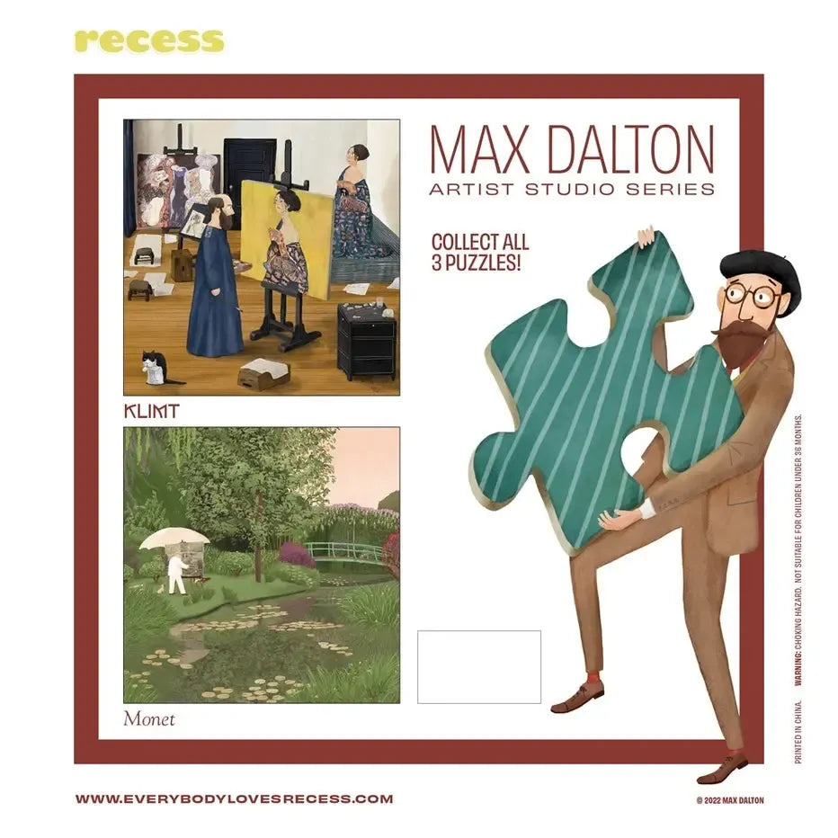 Mondrian by Max Dalton 500 Piece Jigsaw Puzzle Recess