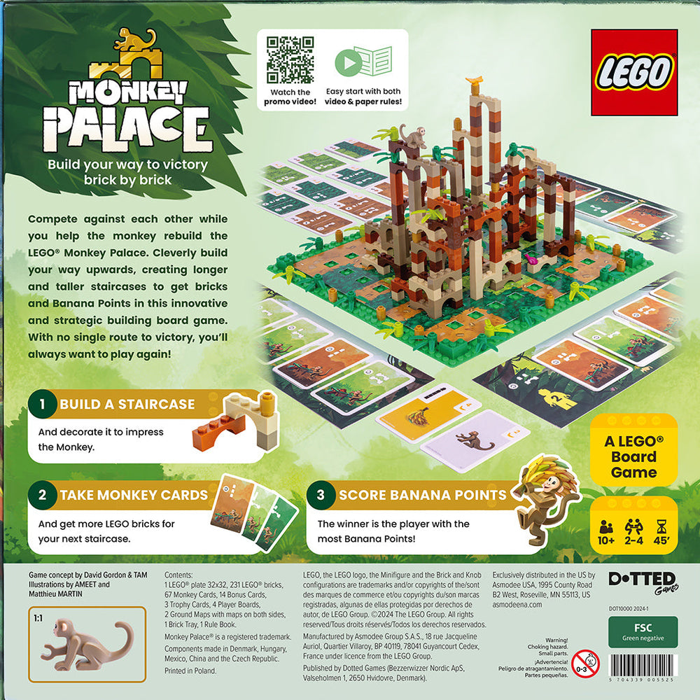 Monkey Palace: A Lego Board Game (ONLINE ORDER ONLY)