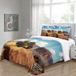 Monster Jam Steel Titans Truck Bedding Set Duvet Cover Without Filler (Online Order Only)