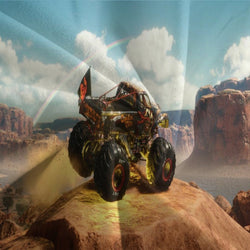 Monster Jam Steel Titans Truck Bedding Set Duvet Cover Without Filler (Online Order Only)