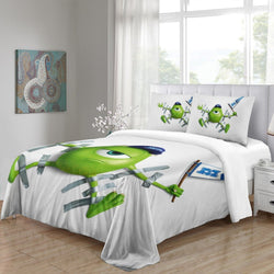 Monsters University Bedding Set Pattern Quilt Cover Without Filler (Online Order Only)