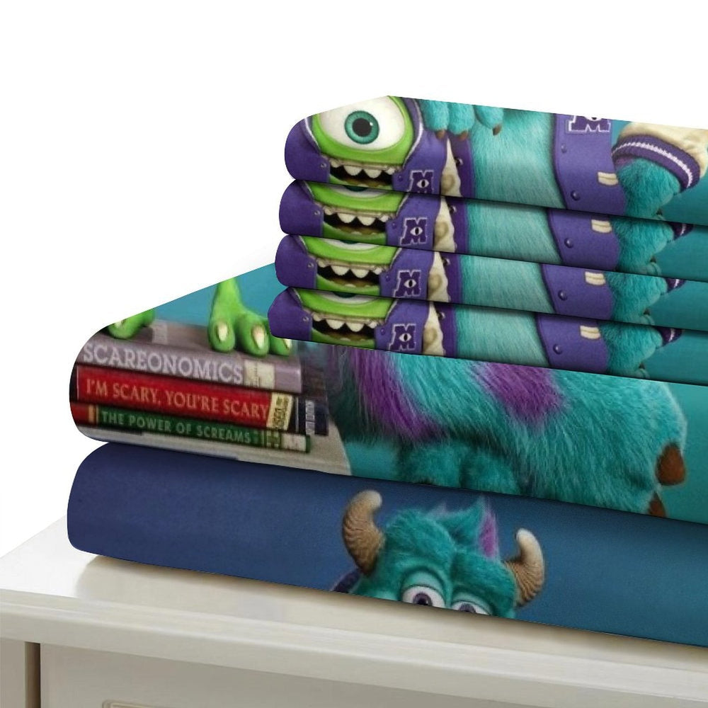 Monsters University Bedding Set Pattern Quilt Cover Without Filler (Online Order Only)