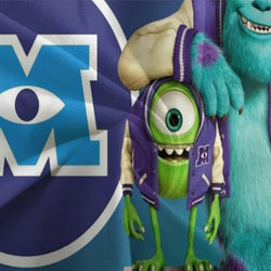 Monsters University Bedding Set Pattern Quilt Cover Without Filler (Online Order Only)