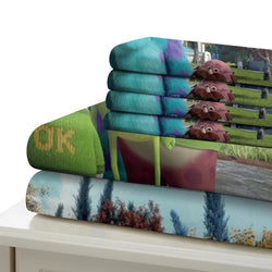 Monsters University Bedding Set Pattern Quilt Cover Without Filler (Online Order Only)
