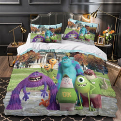 Monsters University Bedding Set Pattern Quilt Cover Without Filler (Online Order Only)