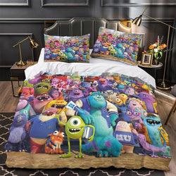 Monsters University Bedding Set Pattern Quilt Cover Without Filler (Online Order Only)