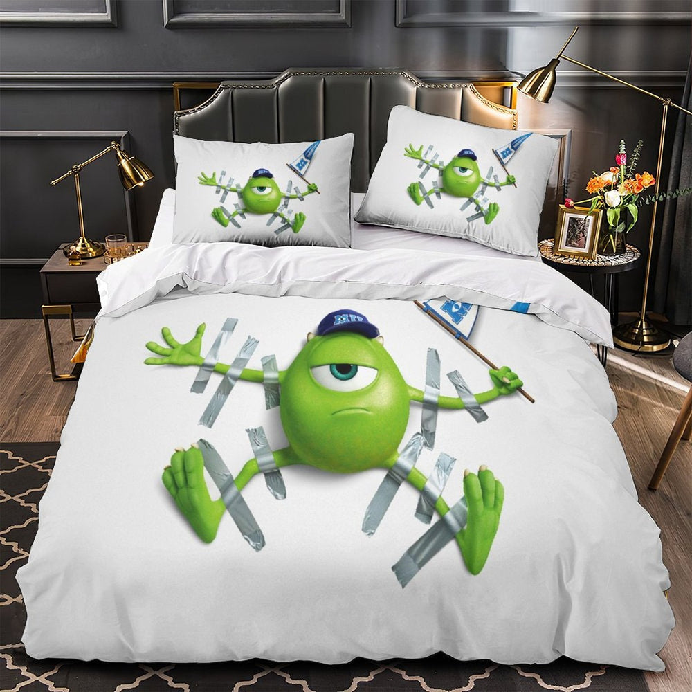Monsters University Bedding Set Pattern Quilt Cover Without Filler (Online Order Only)