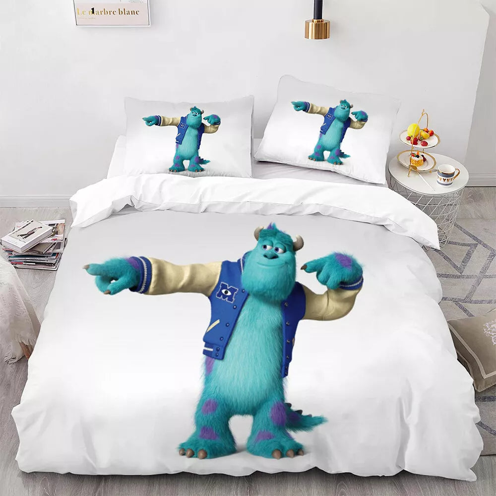 Monsters University Bedding Set Pattern Quilt Cover Without Filler (Online Order Only)