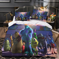 Monsters University Bedding Set Pattern Quilt Cover Without Filler (Online Order Only)