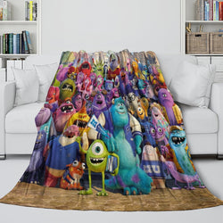 Monsters University Blanket Flannel Fleece Throw Room Decoration (Online Order Only)