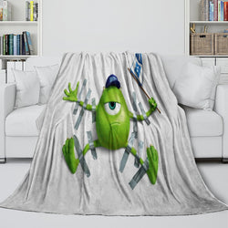 Monsters University Blanket Flannel Fleece Throw Room Decoration (Online Order Only)