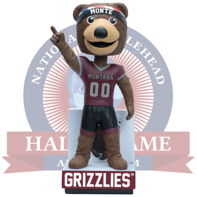 Monte Montana Grizzlies Mascot Bobblehead (ONLINE ORDER ONLY)