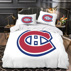 Montreal Canadiens Bedding Set Quilt Duvet Cover Without Filler (Online Order Only)