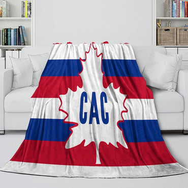 Montreal Canadiens Blanket Flannel Throw Kids Room Decoration (Online Order Only)