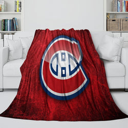 Montreal Canadiens Blanket Flannel Throw Kids Room Decoration (Online Order Only)