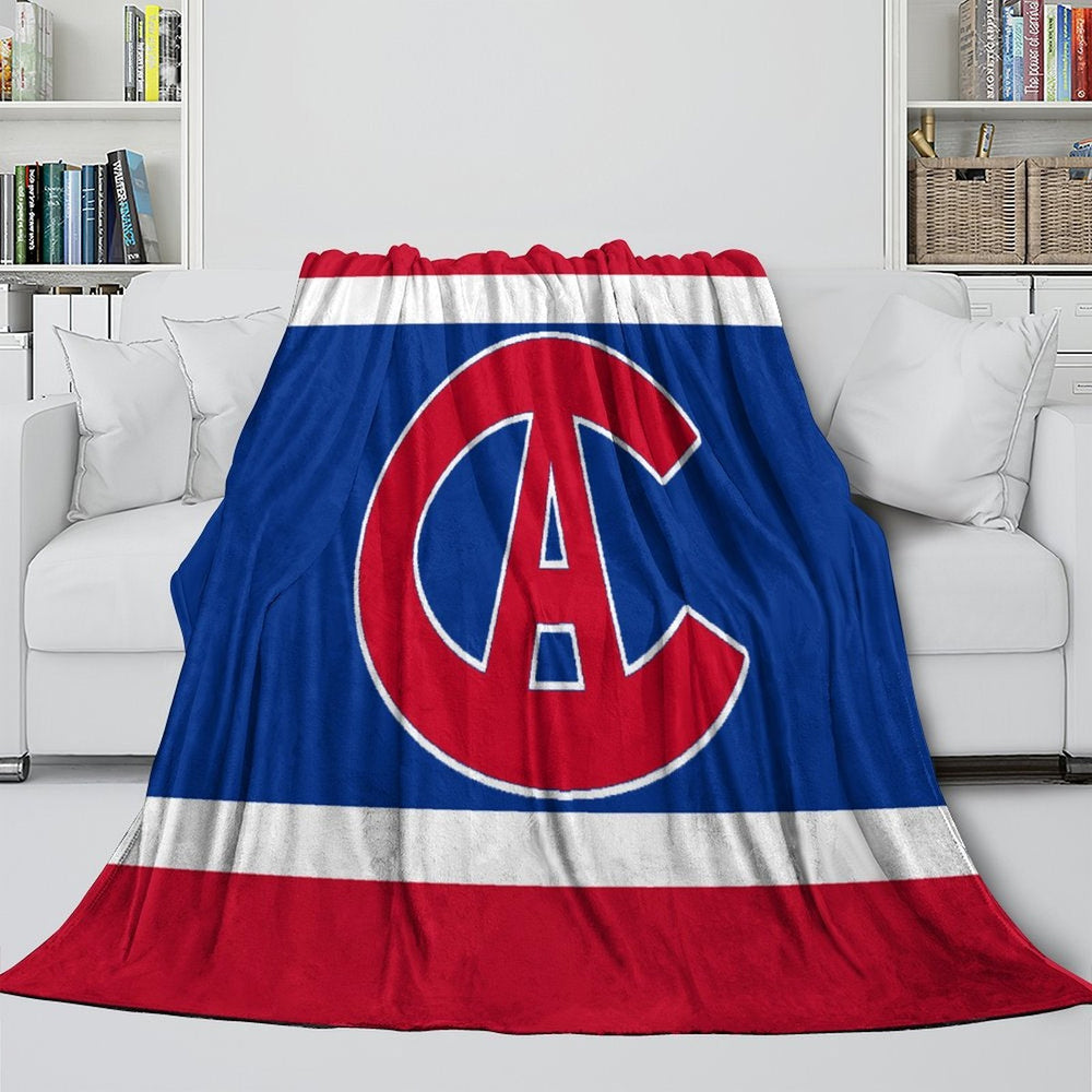 Montreal Canadiens Blanket Flannel Throw Kids Room Decoration (Online Order Only)