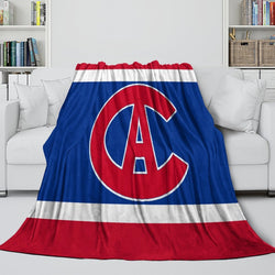 Montreal Canadiens Blanket Flannel Throw Kids Room Decoration (Online Order Only)