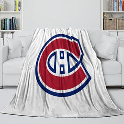 Montreal Canadiens Blanket Flannel Throw Kids Room Decoration (Online Order Only)