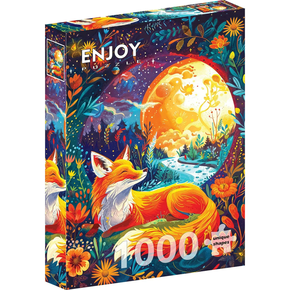 Moon Fox 1000 Piece Jigsaw Puzzle Enjoy (ONLINE ORDER ONLY)