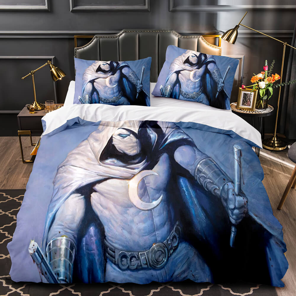 Moon Knight Bedding Cosplay Quilt Duvet Covers Decoration Bed (Online Order Only)