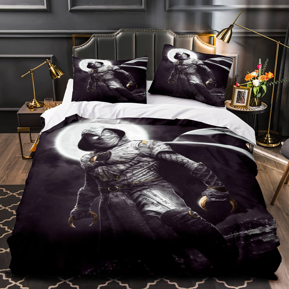 Moon Knight Bedding Cosplay Quilt Duvet Covers Decoration Bed (Online Order Only)