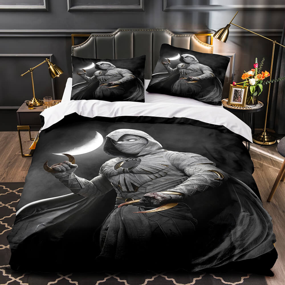 Moon Knight Bedding Cosplay Quilt Duvet Covers Decoration Bed (Online Order Only)