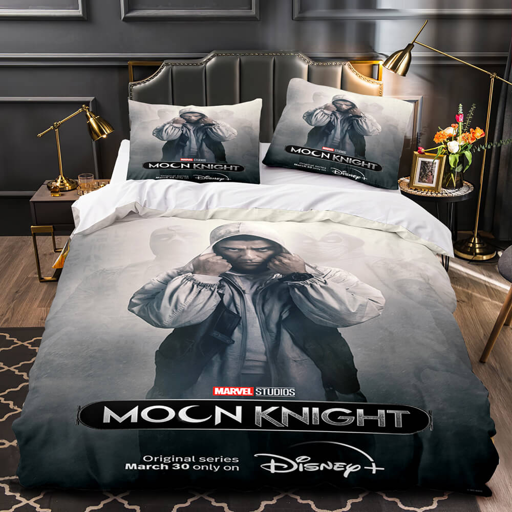 Moon Knight Bedding Cosplay Quilt Duvet Covers Decoration Bed (Online Order Only)